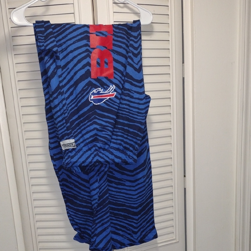 Blue and Black Zebra Print Shorts